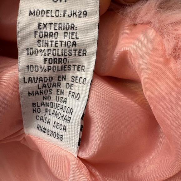 Cavalini Pink Teddy Jacket - Picture 7 of 7